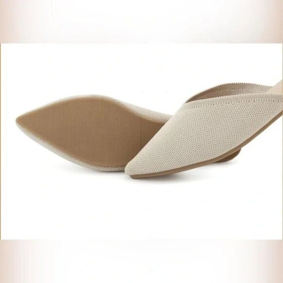 NWT Flat Mules for Women, Closed Pointed Toe Flat Loafers - Picture 4 of 7